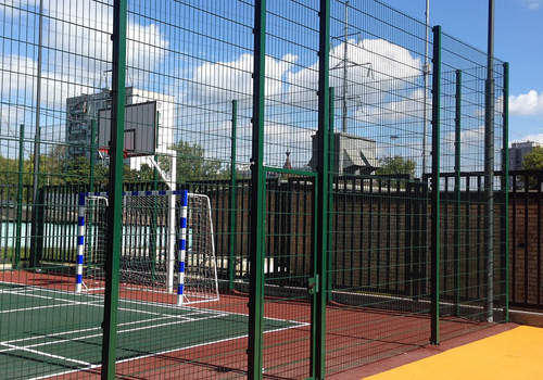 2Д забор для футбольной площадки в Казани